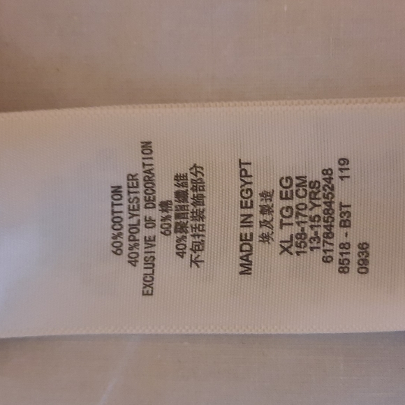 Levi t-shirt size kids XL in gray - Picture 3 of 3